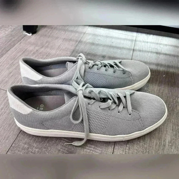 GREATS The Royale Knit Sneakers in Grey/White Size 13 - Picture 7 of 7